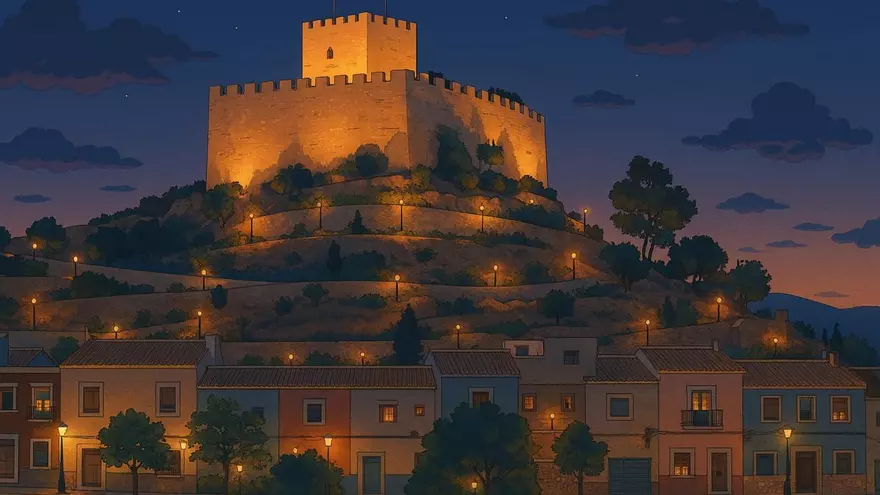 Los lugares más emblemáticos de Petrer al estilo anime