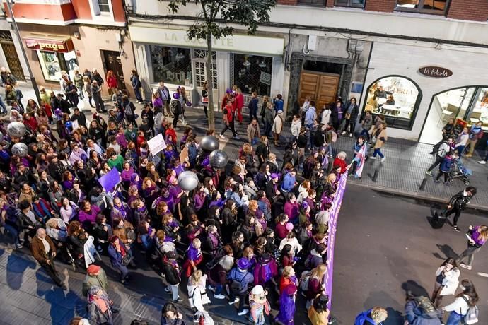 GENTE Y CULTURA 07-03-19  LAS PALMAS DE GRAN CANARIA. 8M Día Internacional de la Mujer. Manifestación por el 8M Día Internacional de la Mujer. FOTOS: JUAN CASTRO