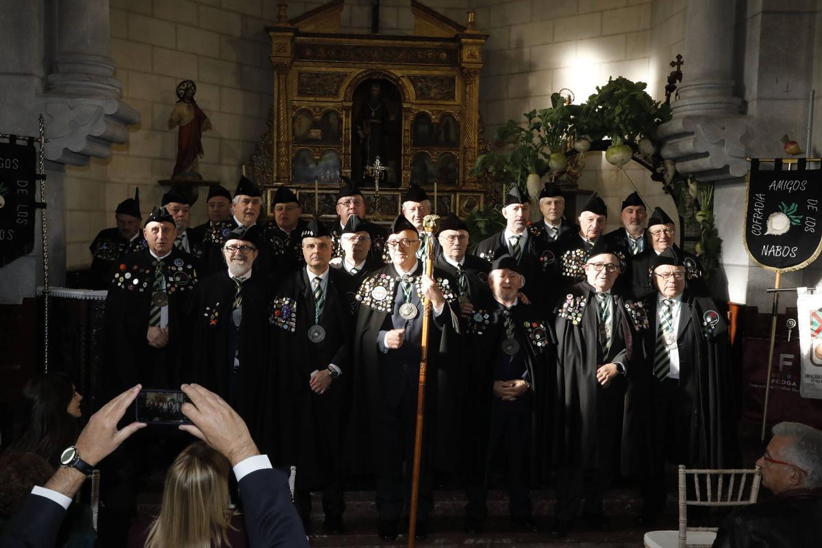Así fue la ceremonia y los actos en torno al XX Capítulo de la Cofradía de Amigos de los Nabos.