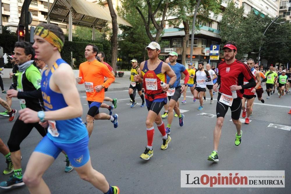 Murcia Maratón. Salida