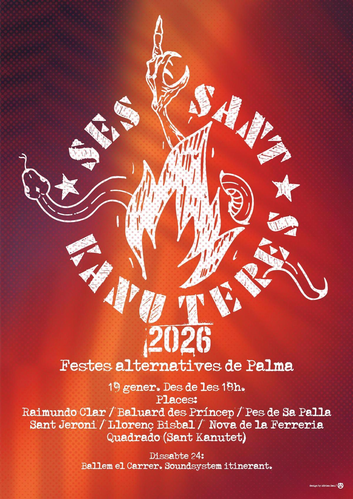 Detalle cartel San Kanut,