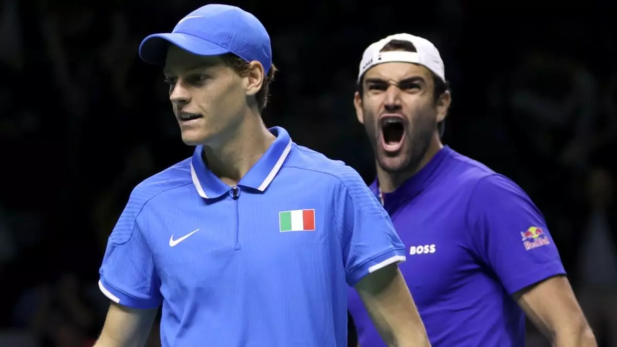 Sinner mete a Italia en semifinales de la Davis