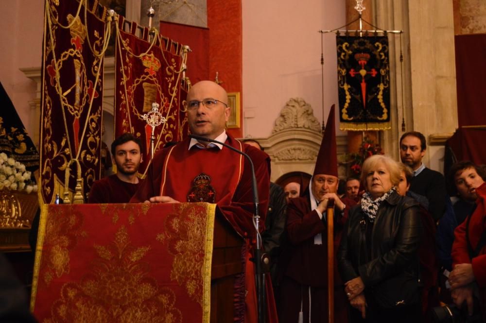 La procesión del Perdón se queda en San Antolín