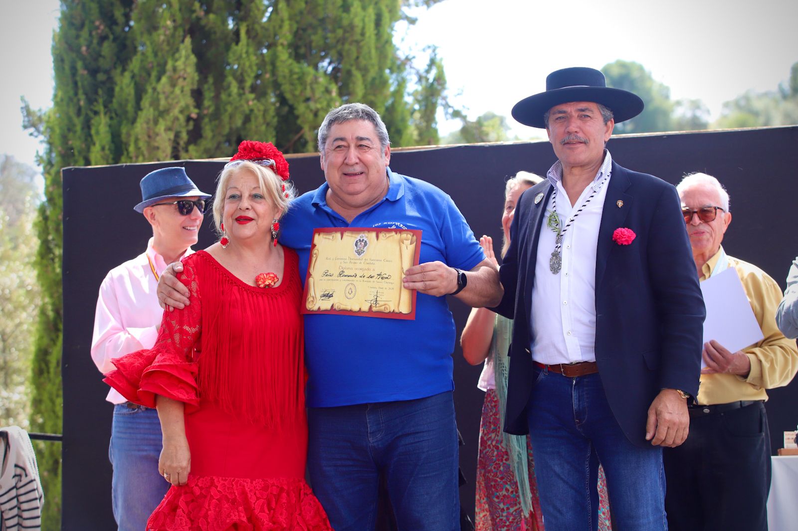 San Álvaro premia las mejores carrozas de la Romería de Santo Domingo