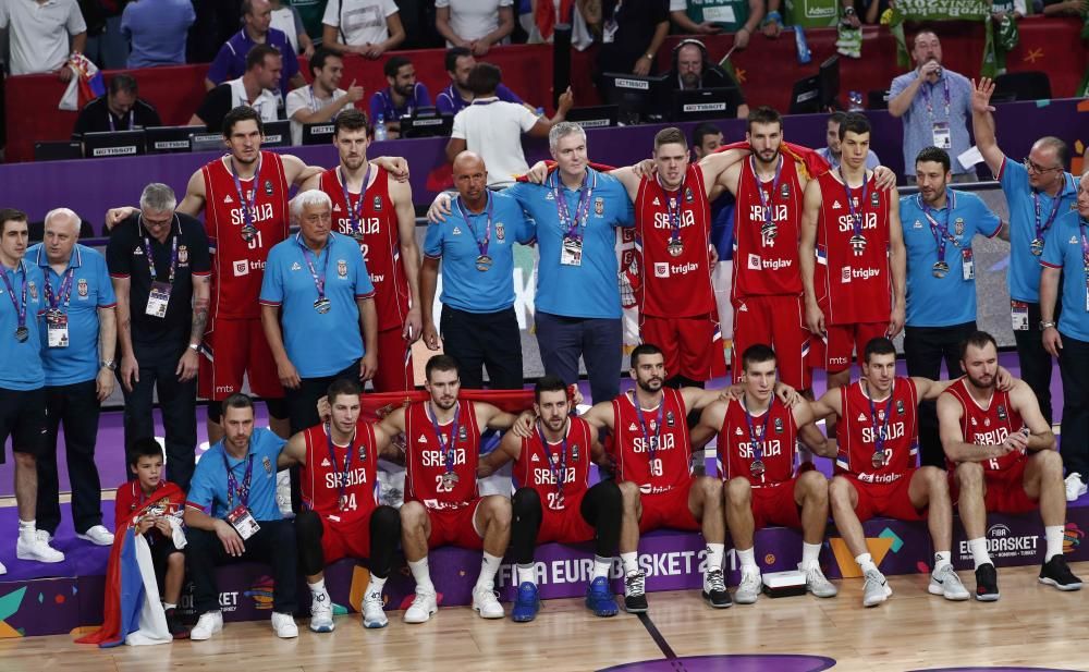 Final del Eurobasket 2017: Eslovenia - Serbia