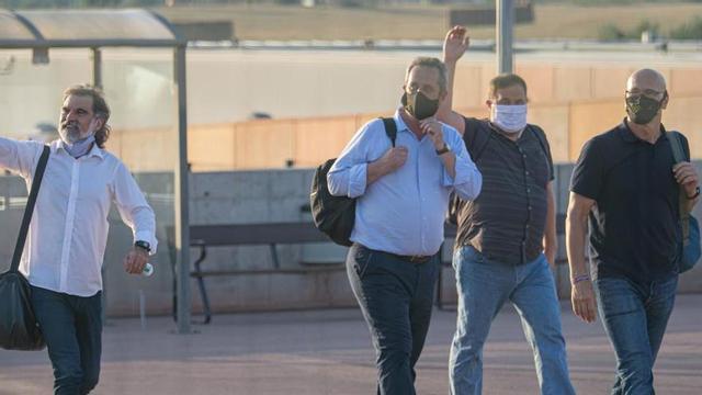 Los presos del procés vuelve a la cárcel