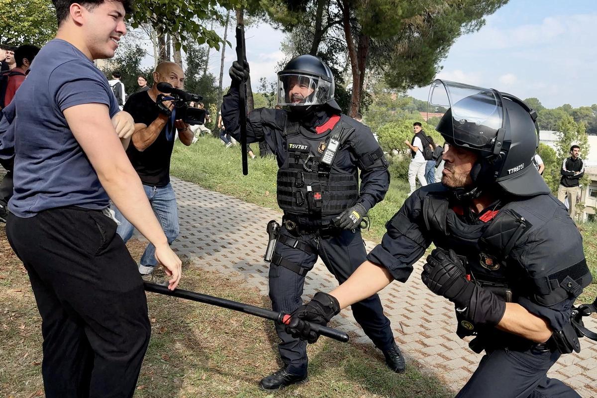 Tensión en la UAB ante la visita de Vito Quiles a Bellaterra