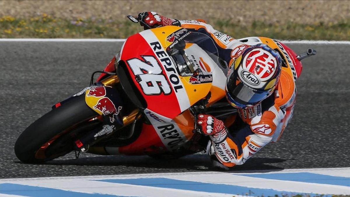 Dani Pedrosa, pole en Jerez