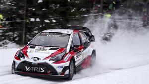 Latvala manda en el Rally de Suecia