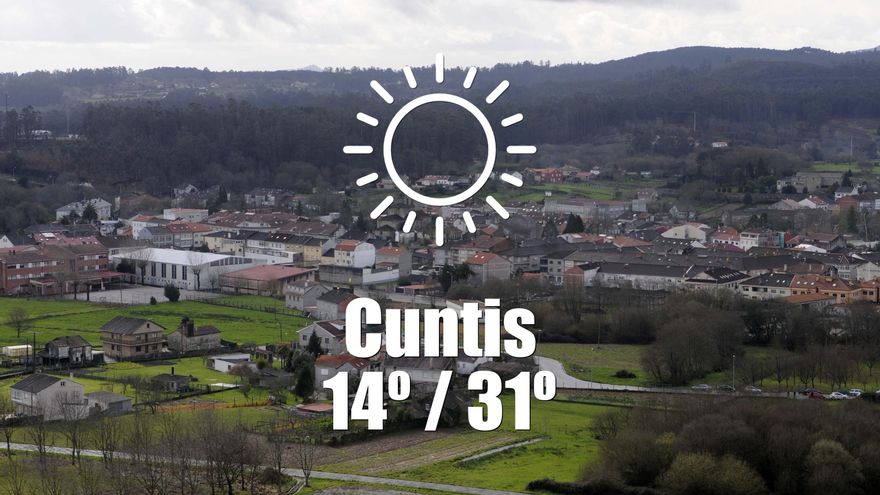 El tiempo en Cuntis: previsión meteorológica para hoy, martes 15 de julio