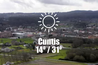 El tiempo en Cuntis: previsión meteorológica para hoy, martes 15 de julio