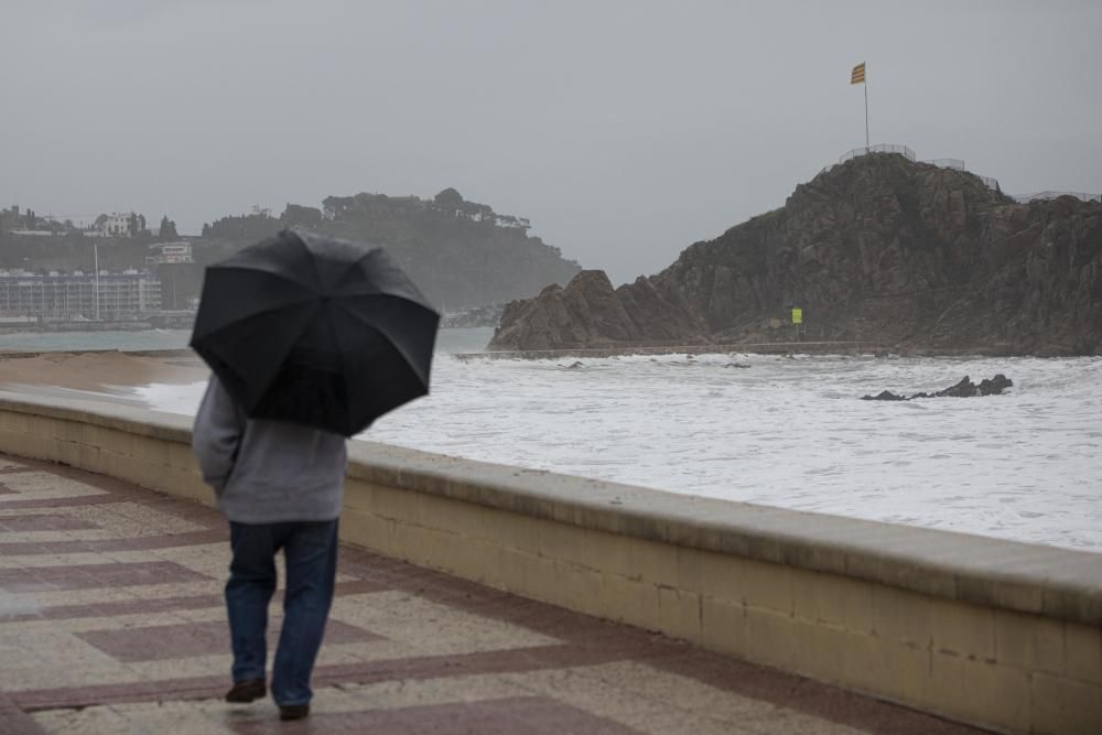 Temporal a Lloret i Blanes.