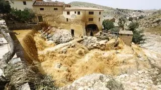 Las tormentas y el granizo echan a perder 16.000 hectáreas agrícolas en Aragón