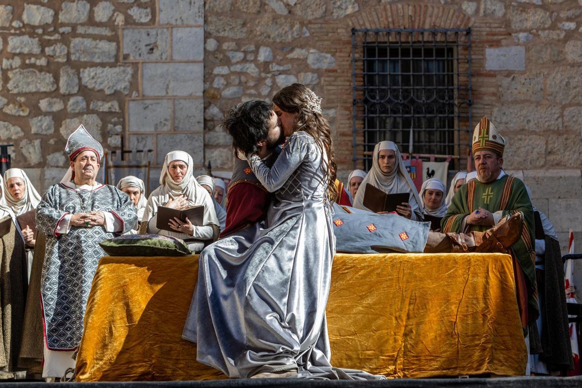 Funeral de Diego de Marcilla representado en Teruel