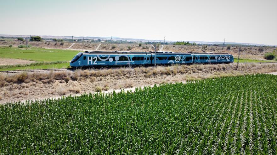 CAF inicia las pruebas dinámicas en vía del tren propulsado por hidrógeno