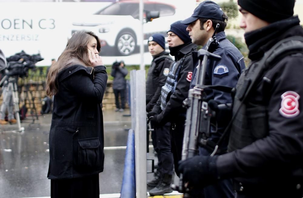 Comienza el año en Turquía tras el atentado.