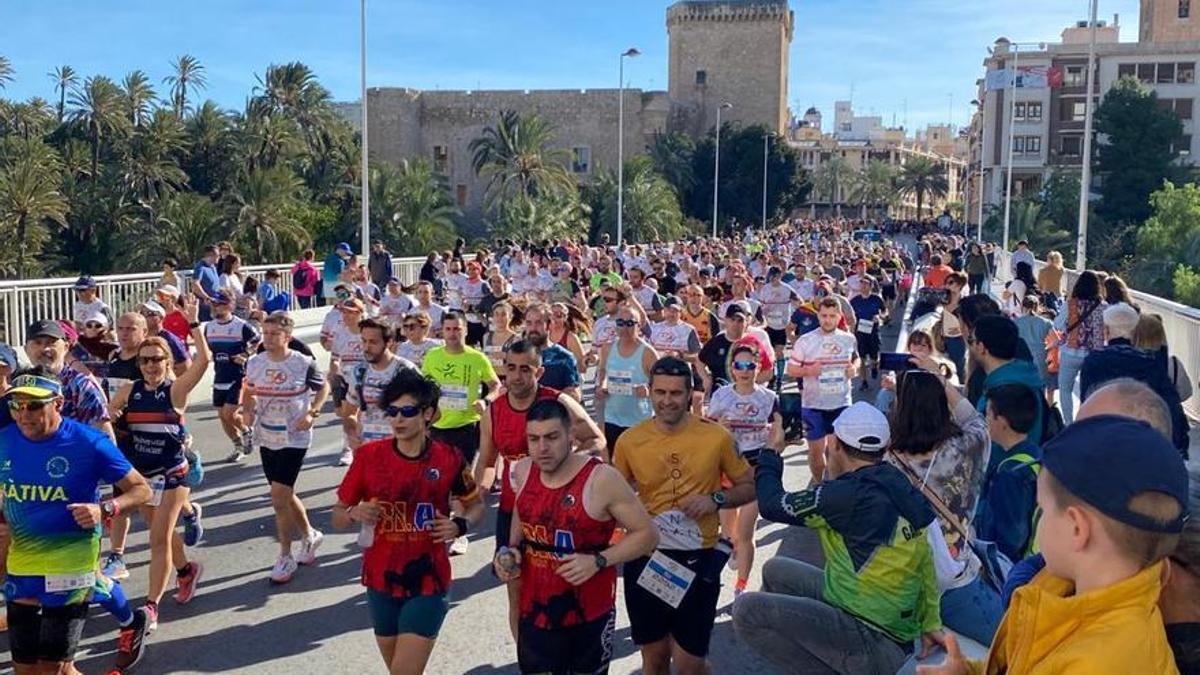 Salida del Medio Maratón de Elche este domingo