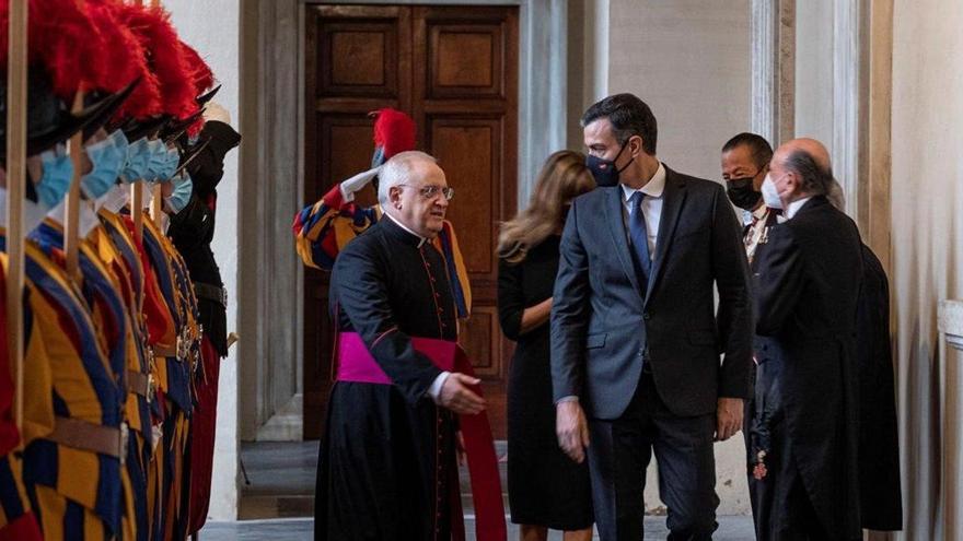 Sánchez y el Papa muestran su sintonía sobre solidaridad, inmigración y cambio climático