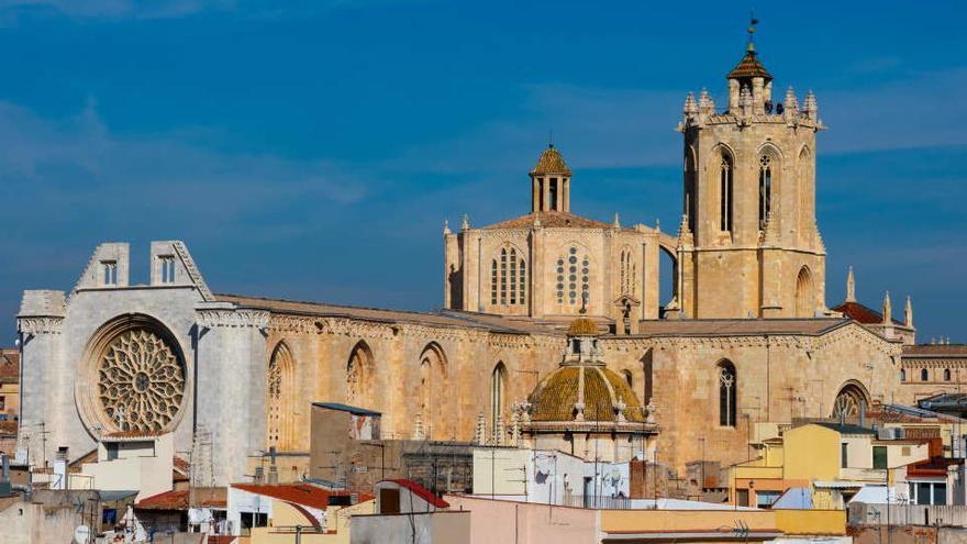 Vista de la catedral de Tarragona.