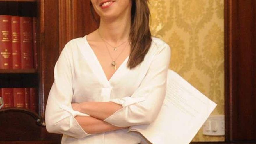 La concejal de Xustiza Social, Silvia Cameán.