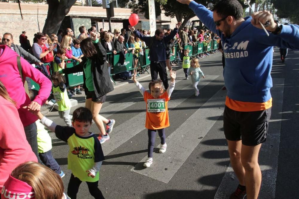 1/4 milla en categorías Benjamín y Prebenjamín