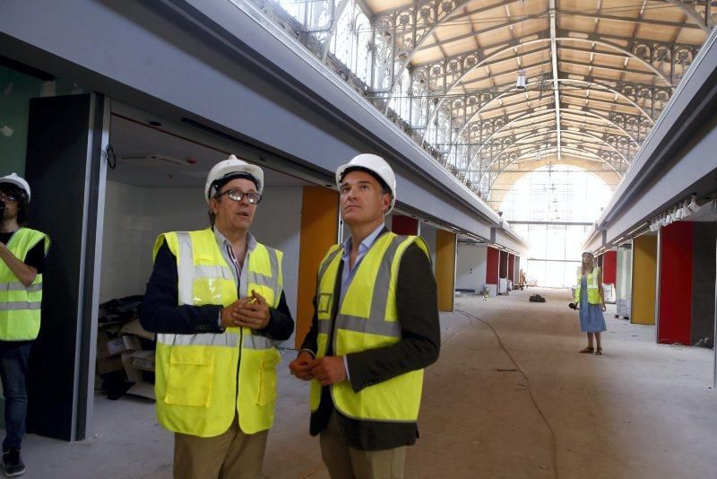 Las obras del Mercado Central avanzan