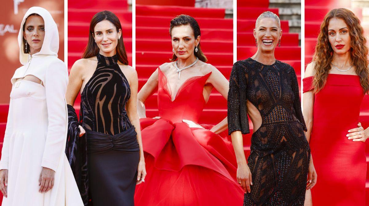 Los mejores looks de la alfombra roja de los I Premios de la Academia de la Moda Española