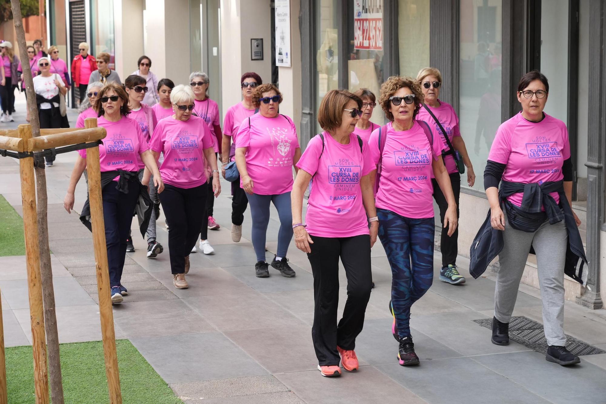 Todas las imágenes de la XVIII 'Cursa de les Dones' de Castelló