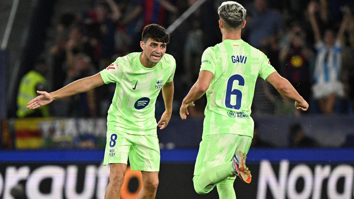 Las cuatro claves tácticas del Levante-Barça: Pedri encendió la luz