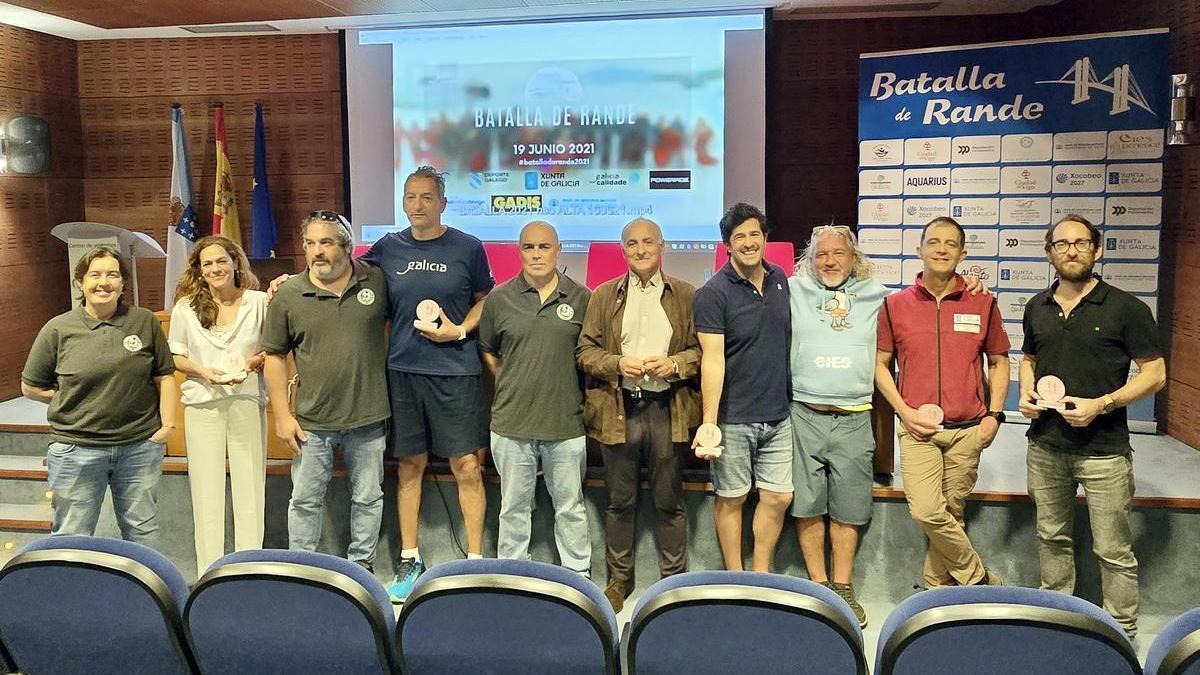 Presentación de la Batalla de Rande en el edificio Cambón.