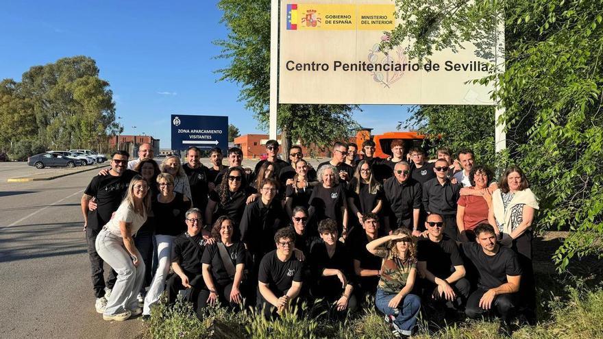 La Unión Musical MOCA (Monesterio – Cabeza la Vaca) ofrece un concierto en la cárcel de Sevilla