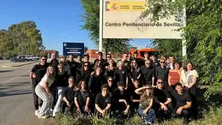 La Unión Musical MOCA (Monesterio – Cabeza la Vaca) ofrece un concierto en la cárcel de Sevilla