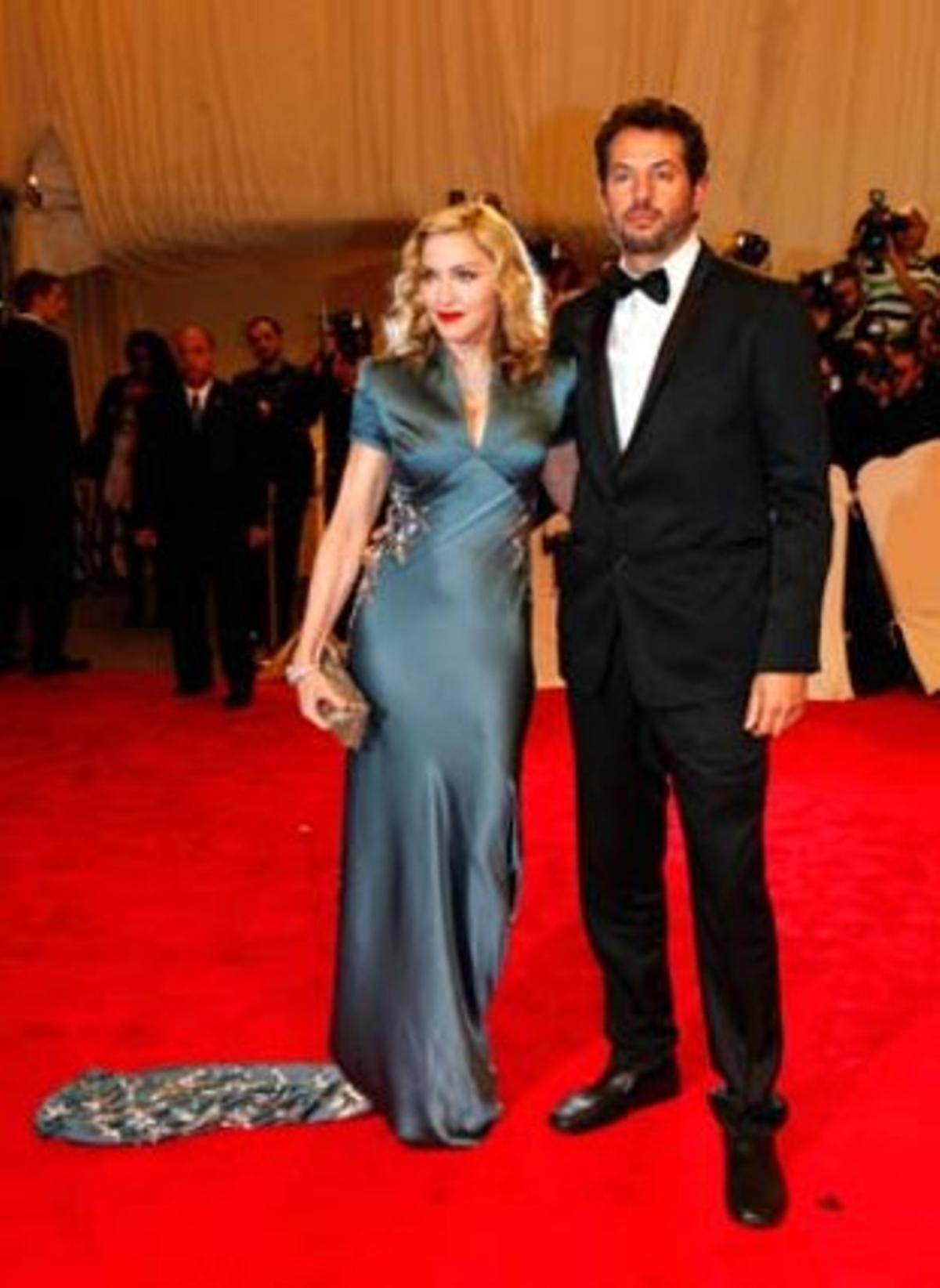 Madonna y su manager, Guy Oseary.