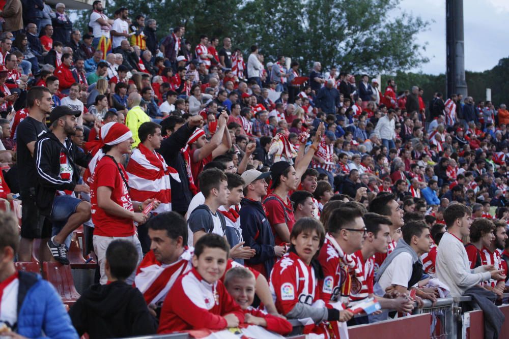 L'afició del Girona a Montilivi