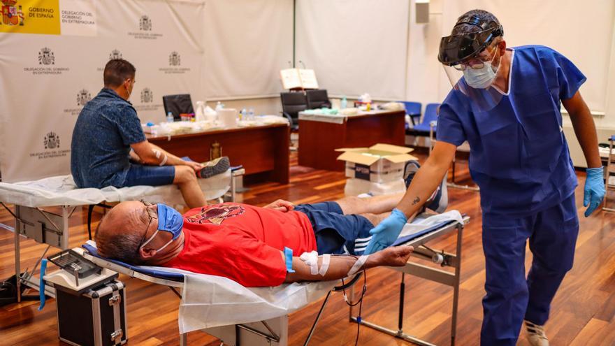 La Hermandad de Donantes de Sangre de Badajoz pide donaciones de manera urgente