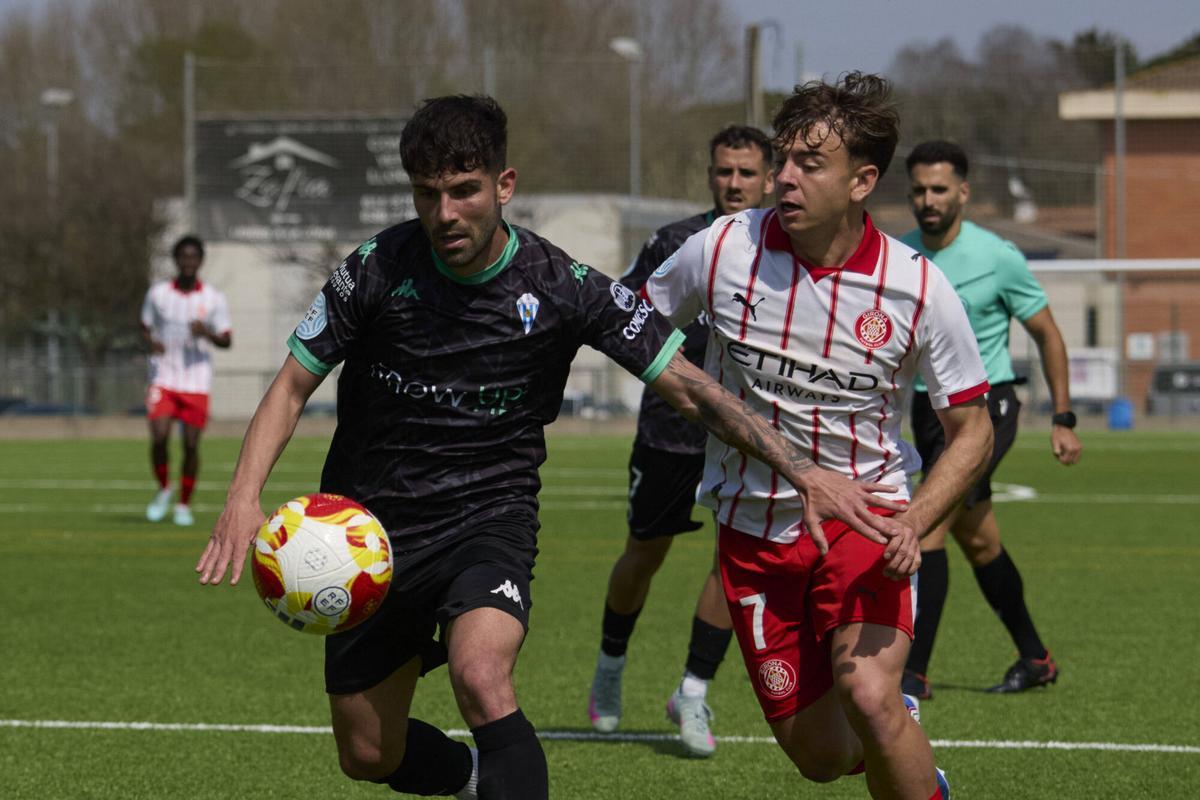 Les imatges del Girona B - Alcoià