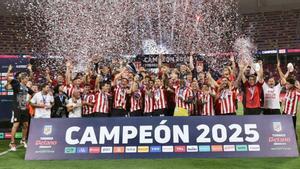 Estudiantes celebra el Torneo Clausura 2025