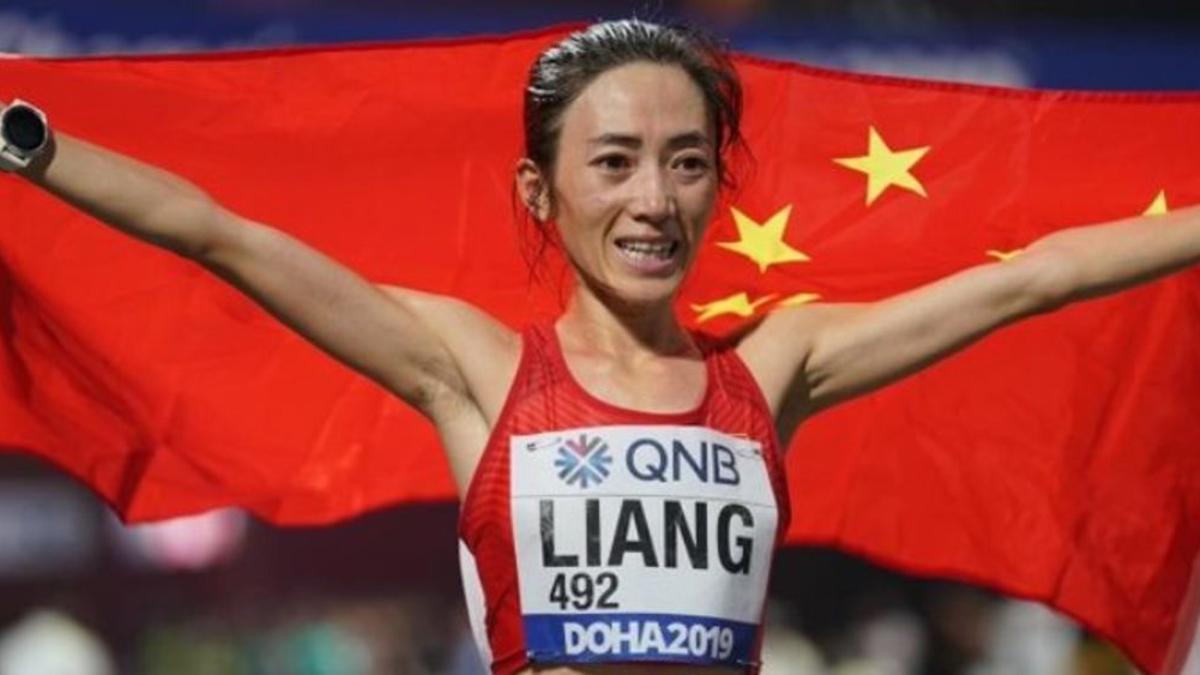 Rui Liang, nueva campeona mundial de 50 km marcha