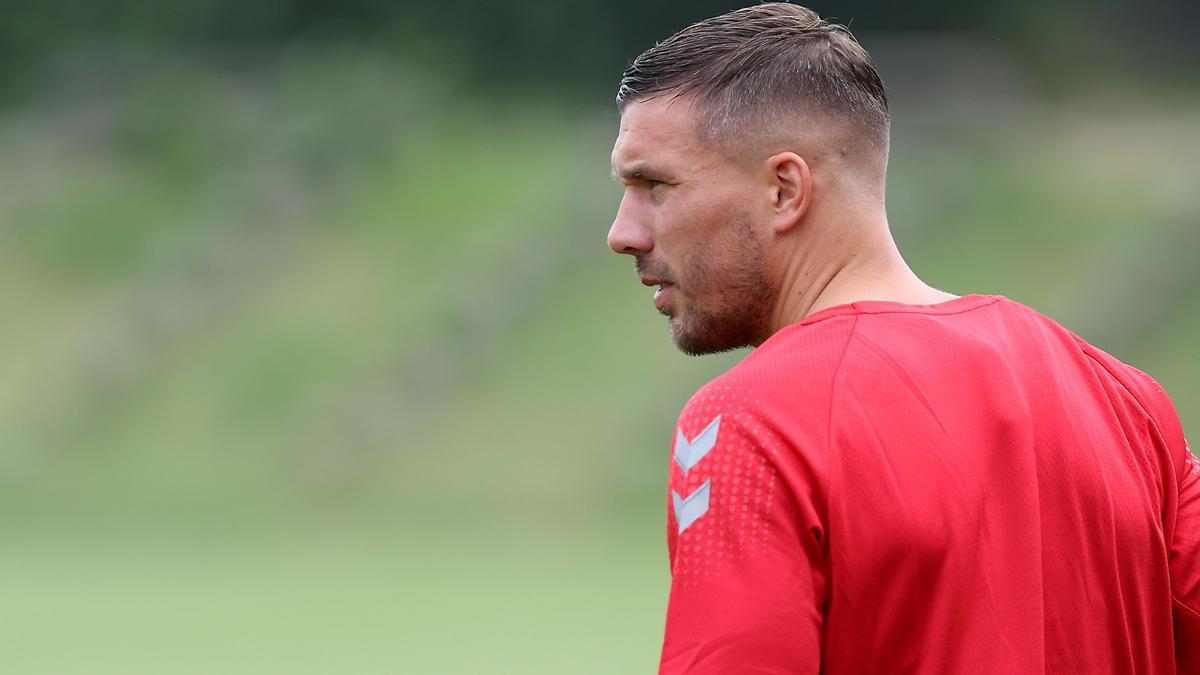 Entrenamiento oficial de la selección alemana previo a su encuentro contra España