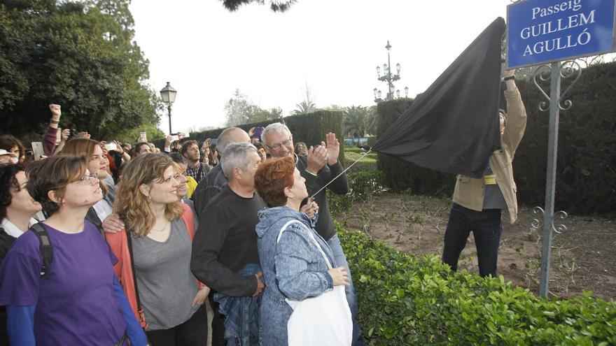 El PP se desmarca de Vox y apoya al PSPV para mantener el paseo de Guillem Agulló