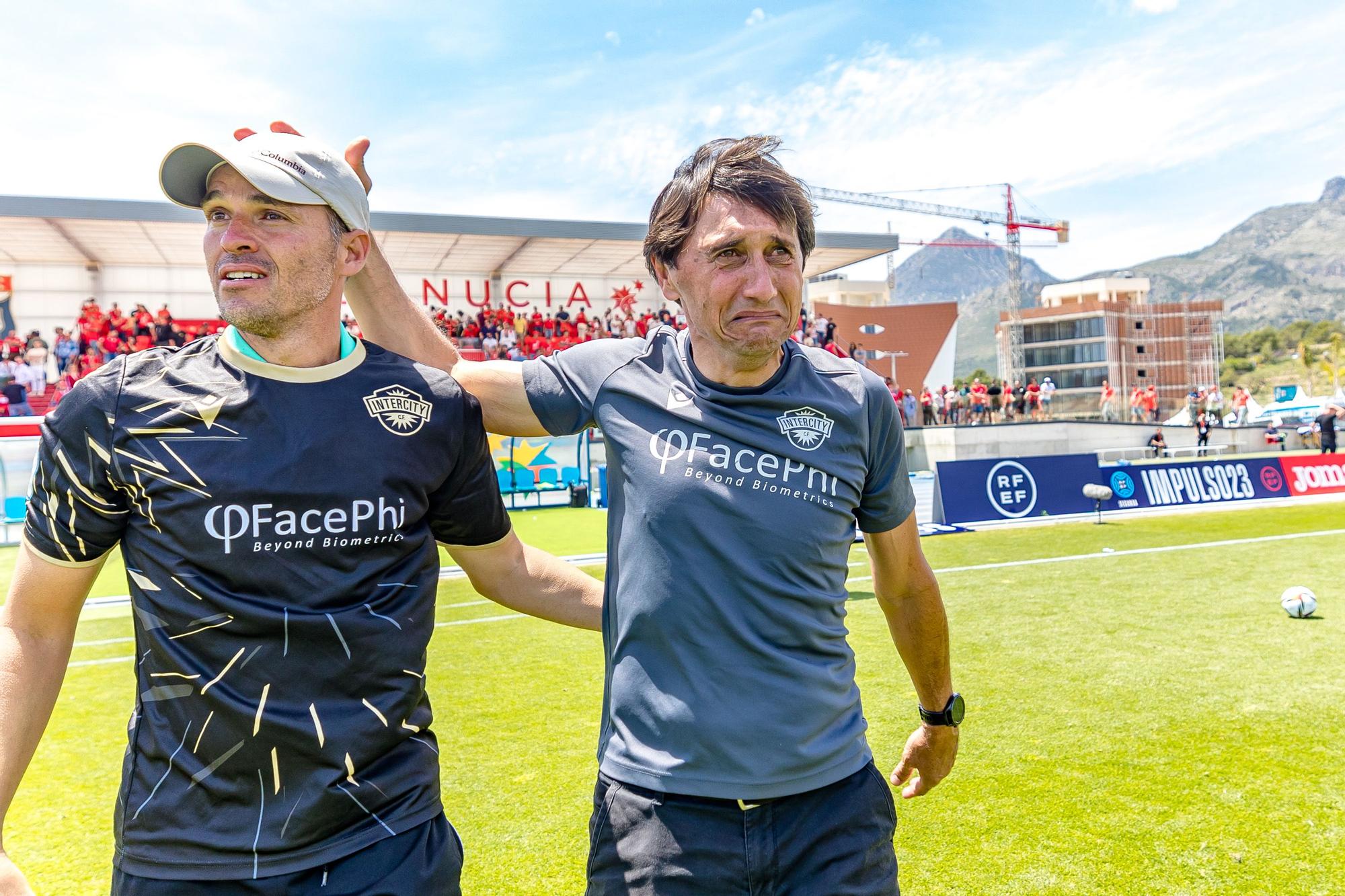 Un empate valía al Intercity en La Nucía para lograr el ascenso directo a Primera RFEF como campeón del grupo 5 de Segunda RFEF. Y un punto lograron los hombres dirigidos por Gustavo Siviero, en un ejercicio de resistencia y orden defensivo