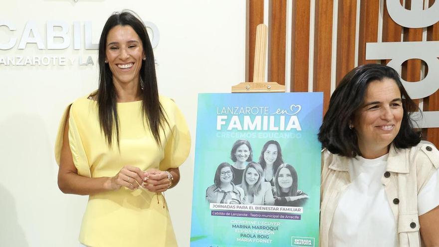 Lanzarote reúne a tres expertas para abordar los grandes desafíos de las familias