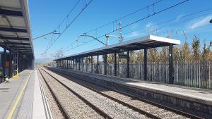 Estación de Rodalies de La Llagosta (Vallès Oriental, Barcelona)