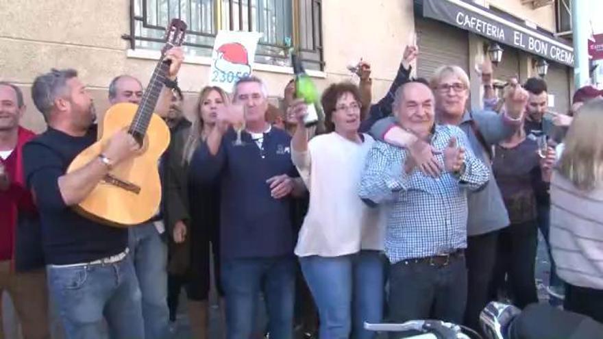 Eufòria i música a Palamós on han caigut 10,2 MEUR amb un cinquè premi venut íntegrament