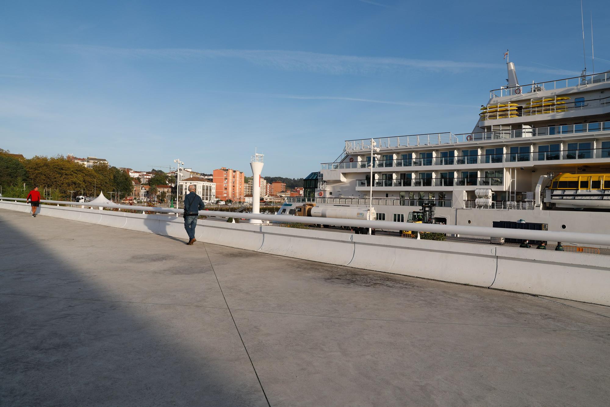 Ferry de lujo en Avilés: el primero pospandemia