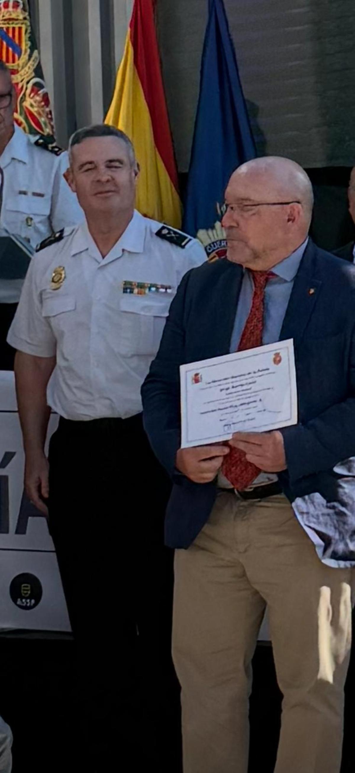 Jordi Garros, subdirector del Grupo Cabanach, recibió uno de los galardones.