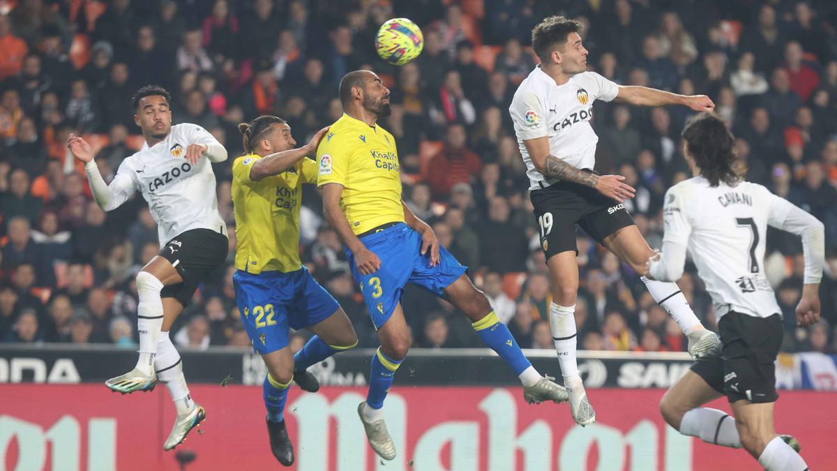 Valencia - Cádiz en imágenes