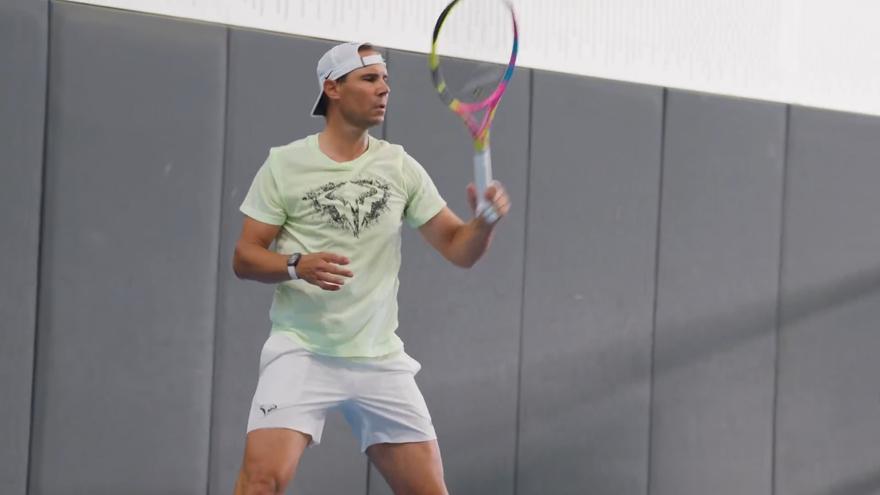 El regreso de Rafa Nadal a las pistas... ¡un año después!