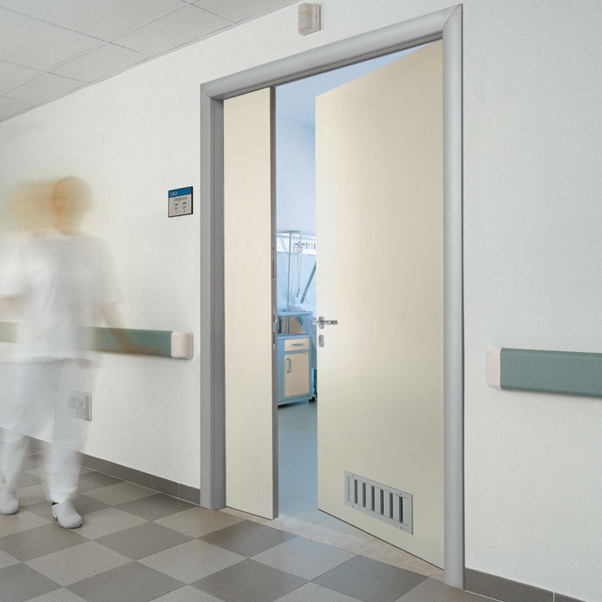 Porta d'un hospital