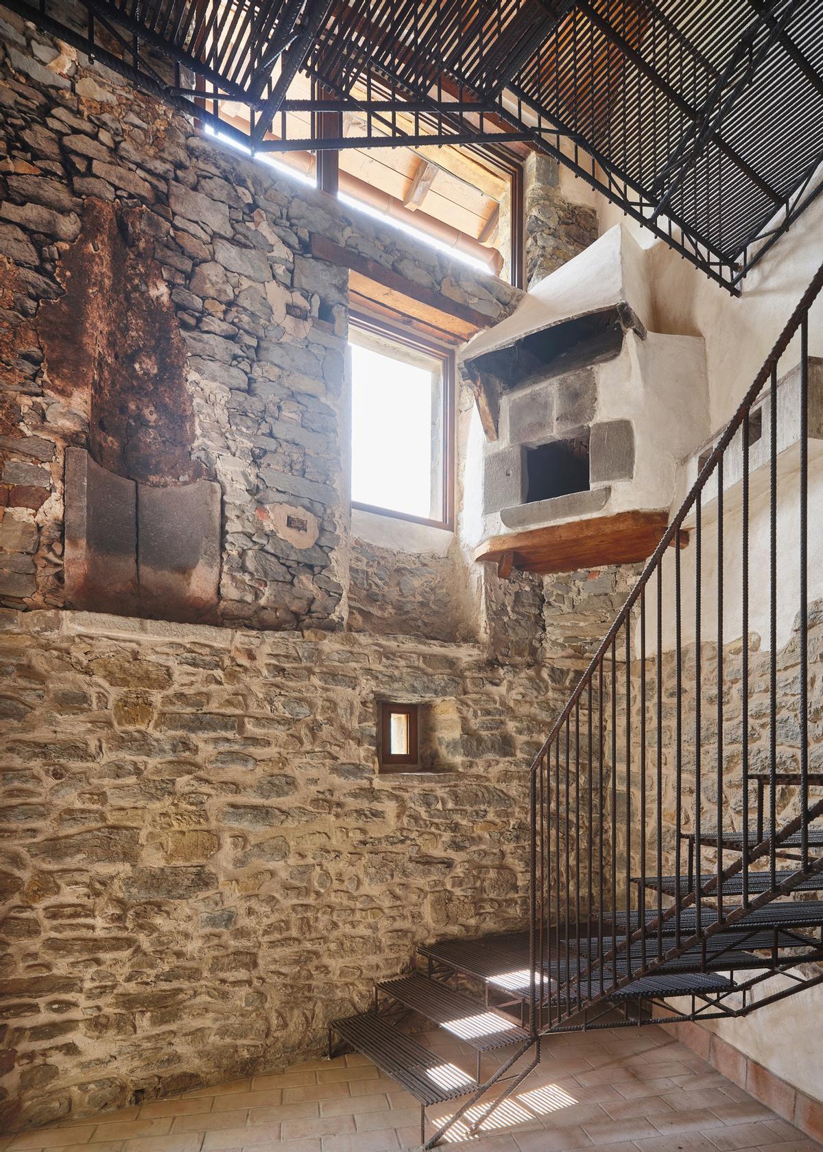 Estructura per accedir al castell